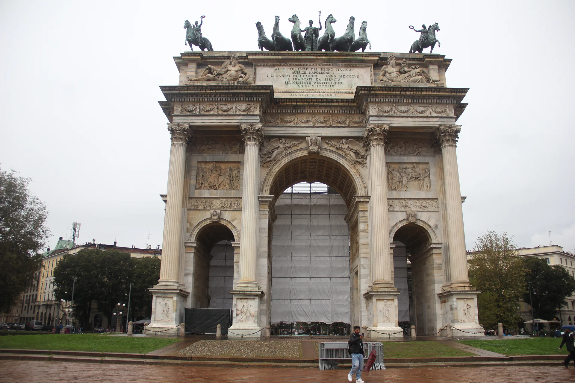Il arco della Pace — Arco della Pace (Italie)