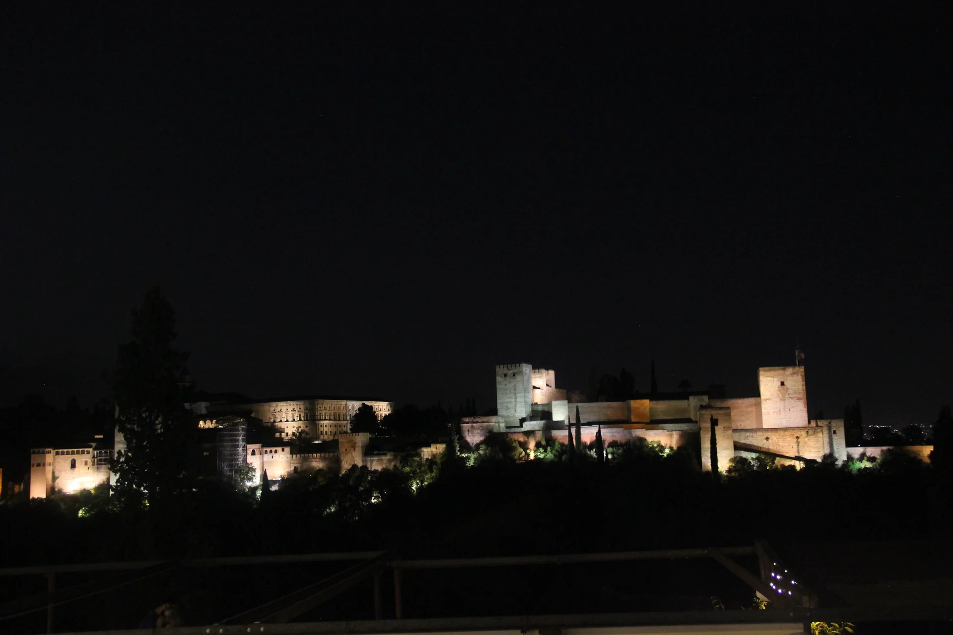 La Alhambra de noche — Alhambra (Espagne)