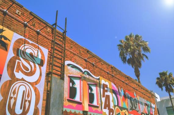 Peintures murales à Venice Beach