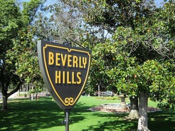 Panneau Beverly Hills