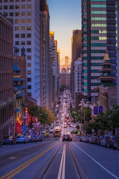 Rues en pente de San Francisco.
