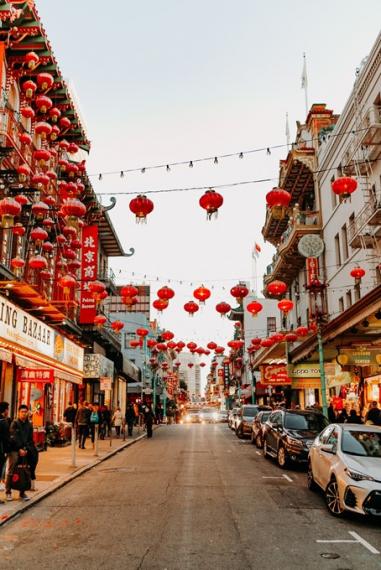 Chinatown à San Francisco.