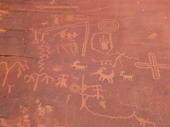 Peintures rupestres de la Valley of fire