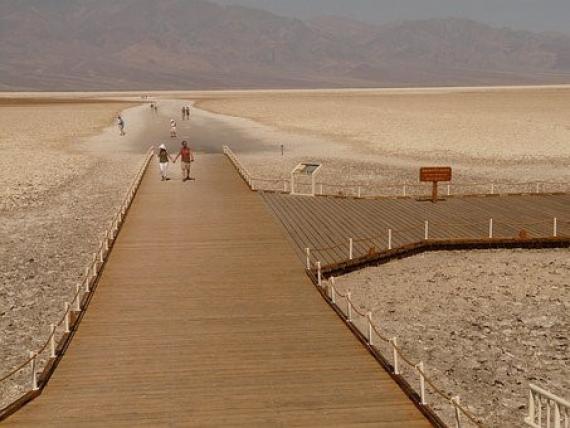 Badwater et ses marais salants