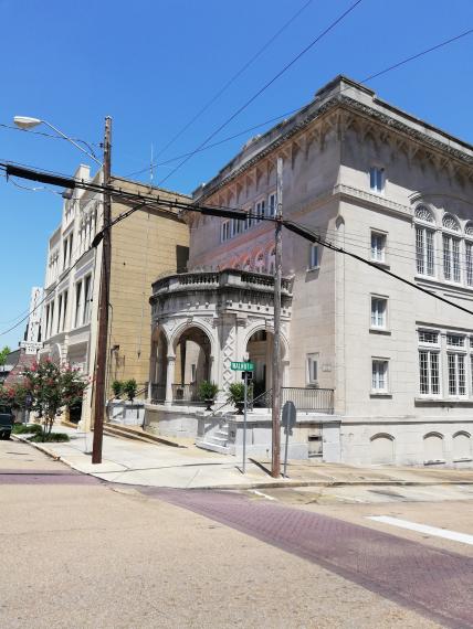 Un exemple des magnifiques résidences de Vicksburg