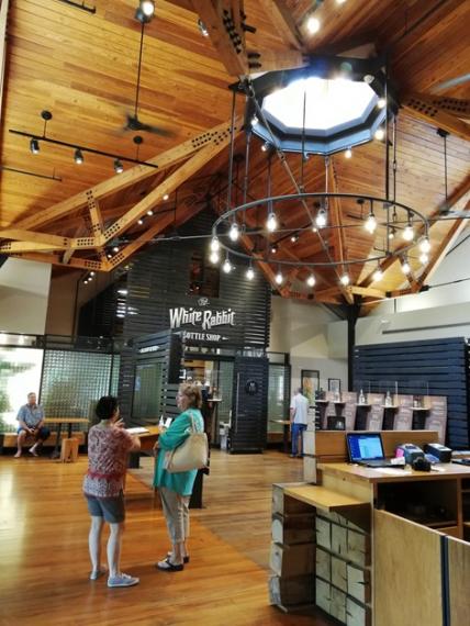 Intérieur du Visitor center