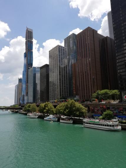 La rivière Chicago