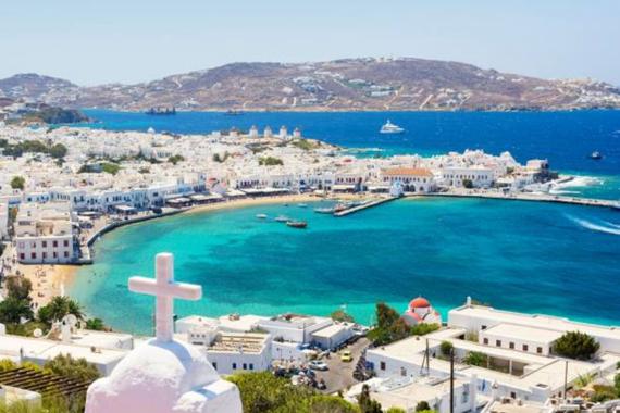 Arrivée à Paros