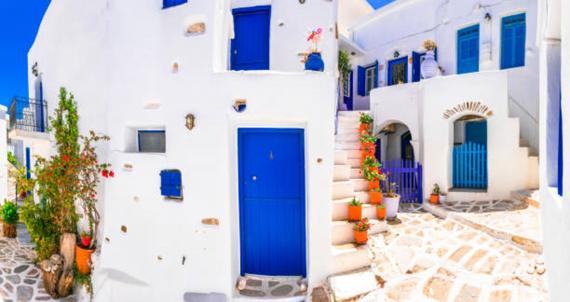 Naoussa et ses ruelles pittoresques