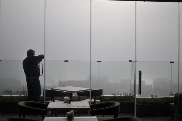 Istanbul sour le brouillard
