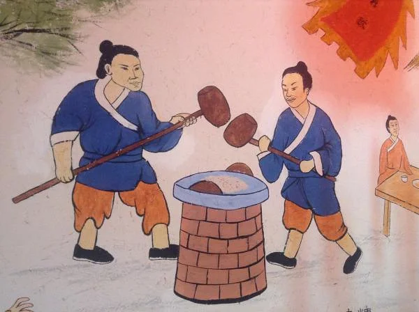 Préparation du riz — Xi'an (Chine)