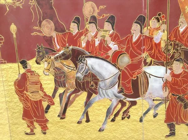 Peinture traditionnelle — Xi'an (Chine)
