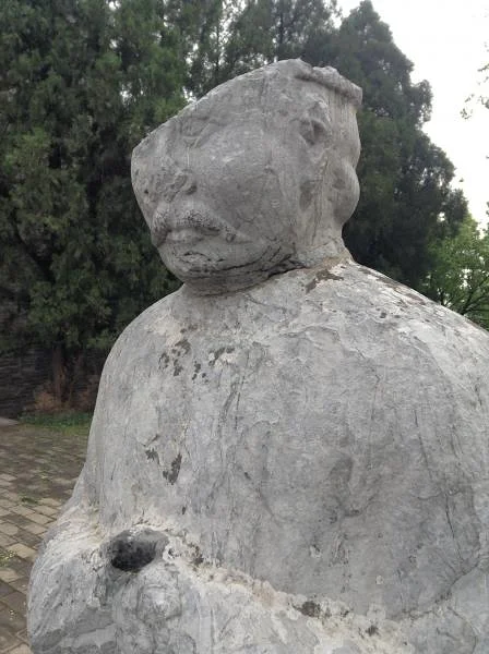 Statue en pierre — Xi'an (Chine)