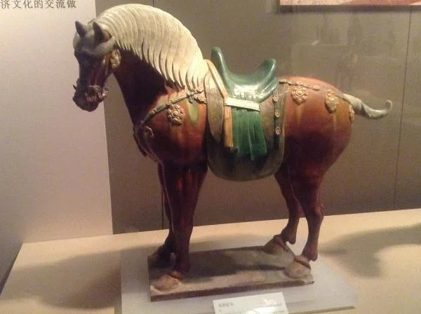 Sculpture de cheval — Xi'an (Chine)