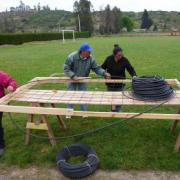 Mission construction de douches solaires au Chili