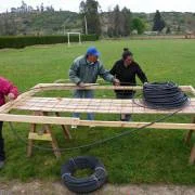 Mission construction de douches solaires au Chili