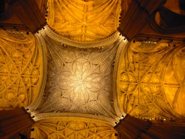 Plafond ouvragé