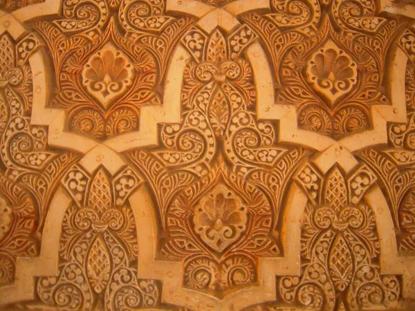 Fresque murale — Alhambra (Espagne)