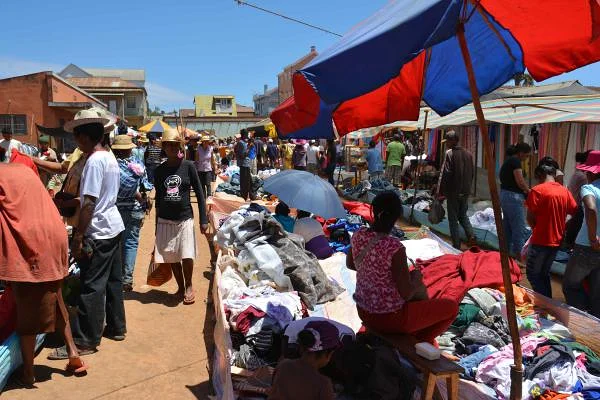 le marché du jeudi (Madagascar)