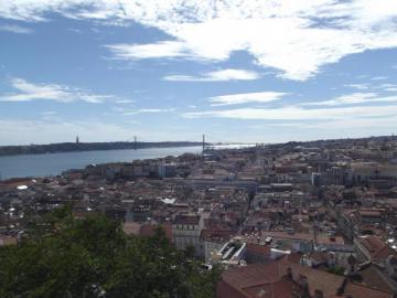 Lisbonne vu du chateau