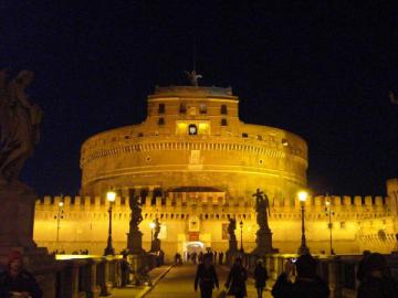Castel Sant'Angelo et le pont  Sant'Angelo