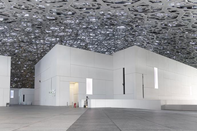 Entr&eacute;e du Louvre Abu Dhabi