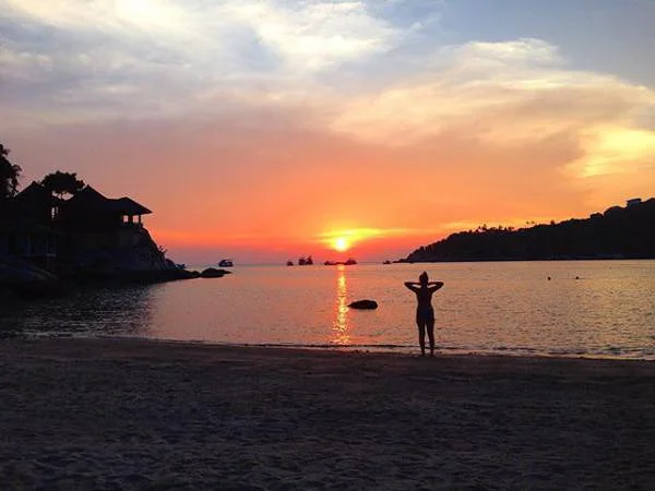 Coucher de soleil — Koh Tao (Thaïlande)
