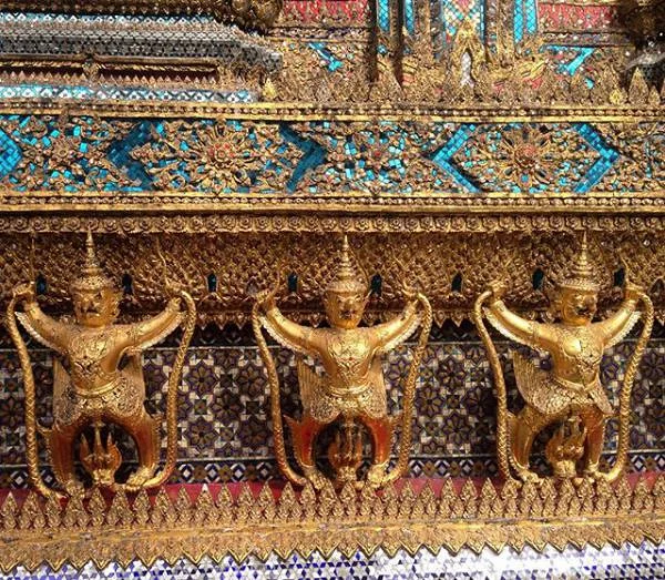 Détail d'un temple — Temple Wat Arun (Thaïlande)