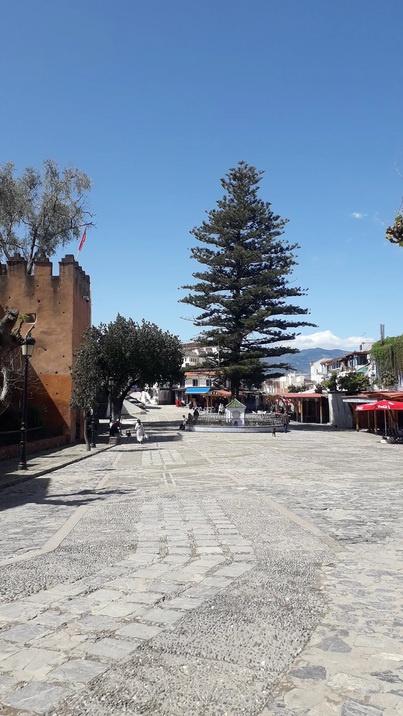 Chefchaouen outa hamama Square — Chefchaouen (Maroc)