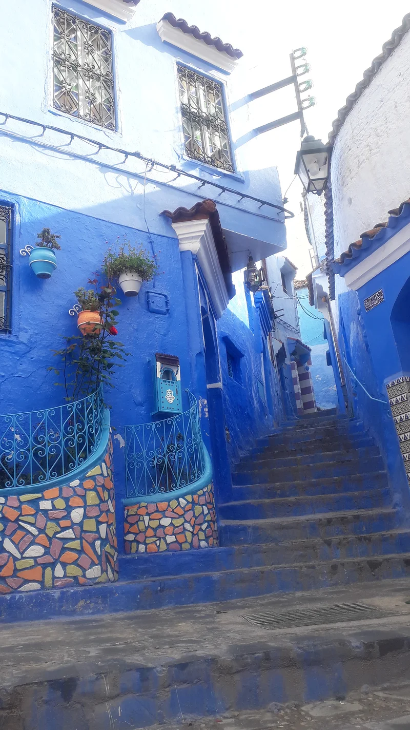 Blue city Chefchaouen — Chefchaouen (Maroc)