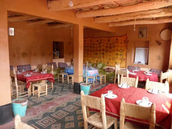 Repas à Telouet — Telouet (Maroc)