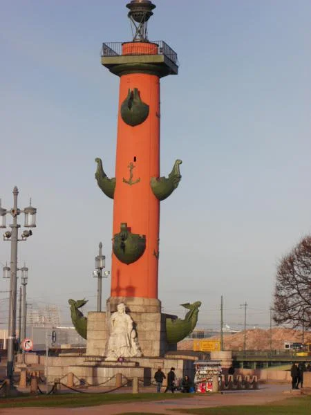 Pointe de l'île Vassilevski — Saint-Pétersbourg (Russie)