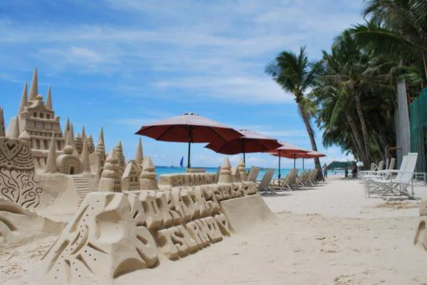 Chateau de sable — Boracay (Philippines)
