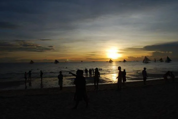 Coucher de soleil — Boracay (Philippines)