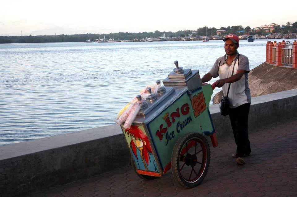 vendeur de glaces (Philippines)