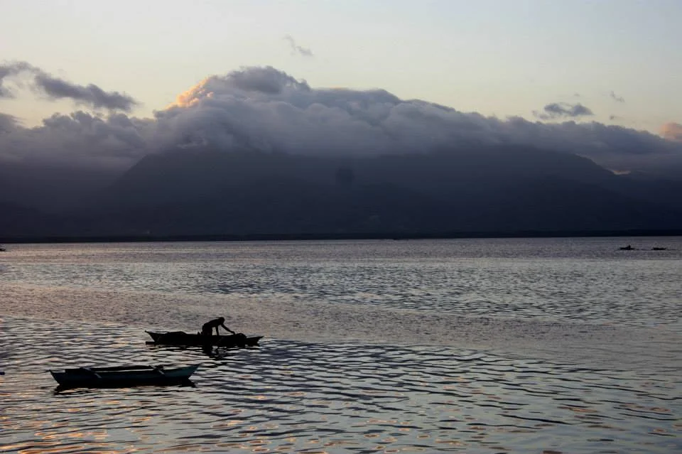 nuages à l'orizon (Philippines)