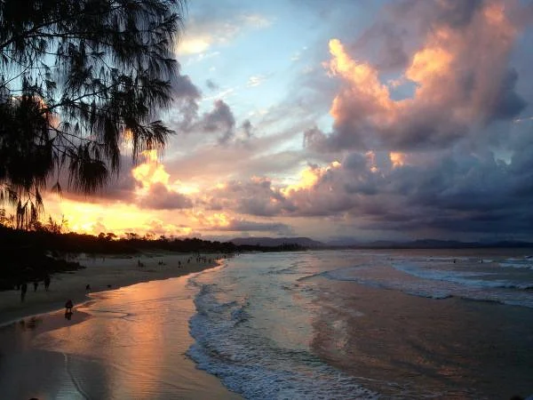Coucher de soleil à Byron Bay