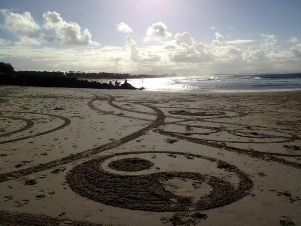 Ying and Yang de Main Beach