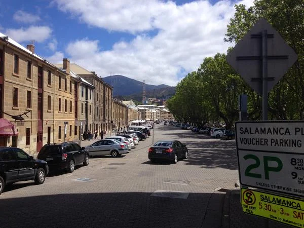 Salamanca Place à Hobart — Hobart (Australie)