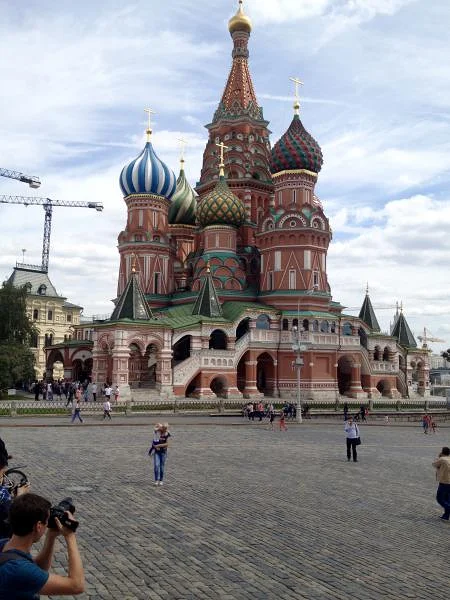 Cathédrale Saint Basile le bienheureux — Cathédrale Saint-Basile-le-Bienheureux de Moscou (Russie)