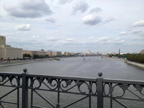 La rivière Moskova — Moscou (Russie)