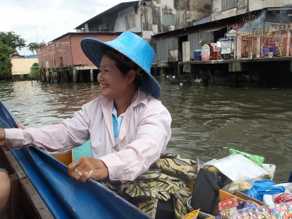 marché flottant — Bangkok (Thaïlande)