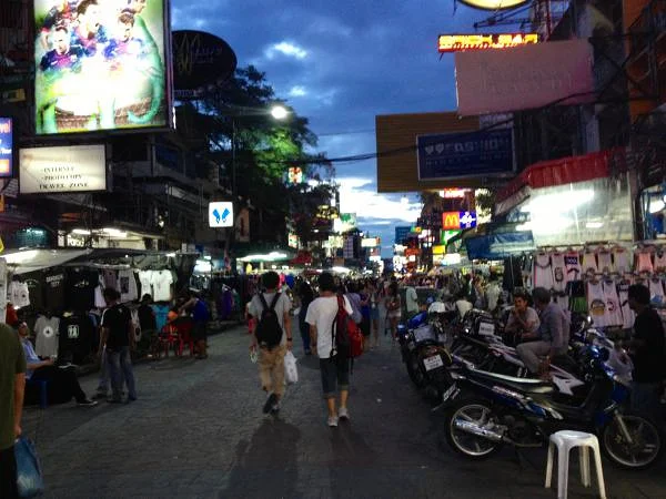 Khao San road — Khao San Road (Thaïlande)