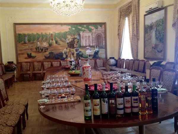 Dégustation vin et cognac — Samarkand (Ouzbékistan)