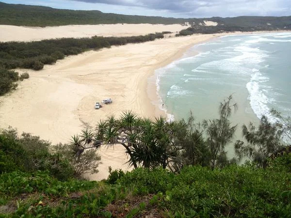 Plage de Fraser island (Australie)