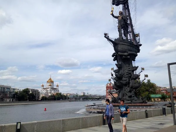 Statue de Pierre le Grand Statue de Pierre le Grand — Moscou (Russie)