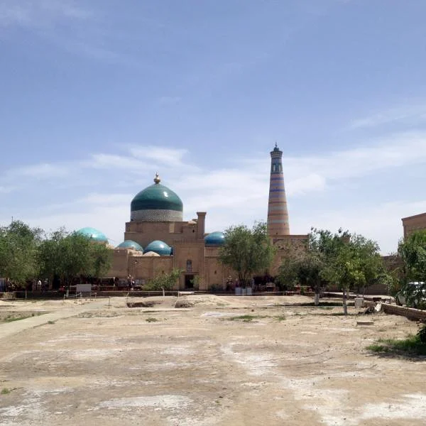 Mosquée Khodja — Minaret et Mosquée Khodja (Ouzbékistan)