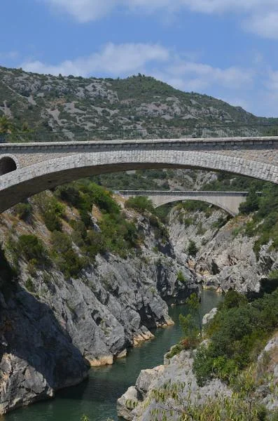 Les 2 ponts plus récents — Pont du Diable de Saint-Jean-de-Fos (France)