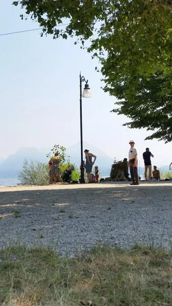 allée le long du lac — Stresa (Italie)
