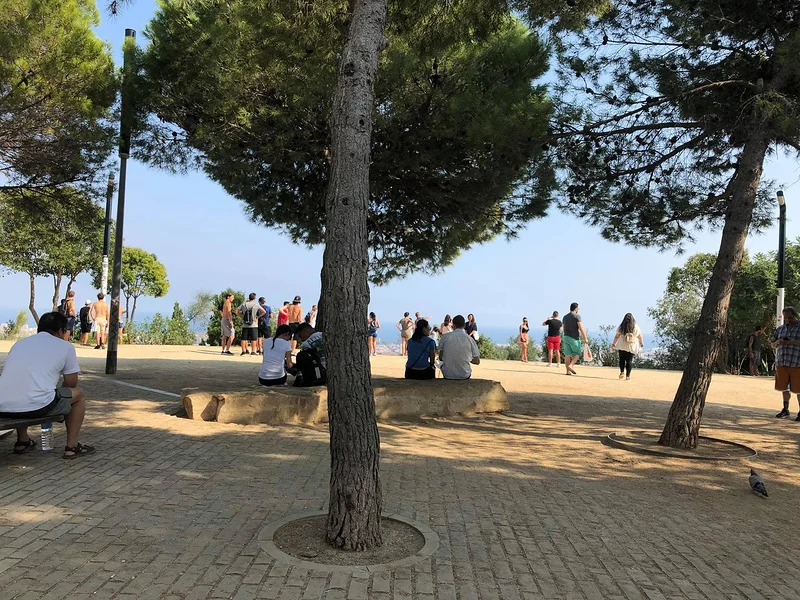 sommet du parc Guell — Parc Güell (Espagne)